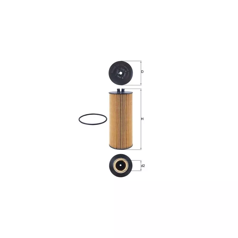 Filtre à huile KNECHT OX 174D