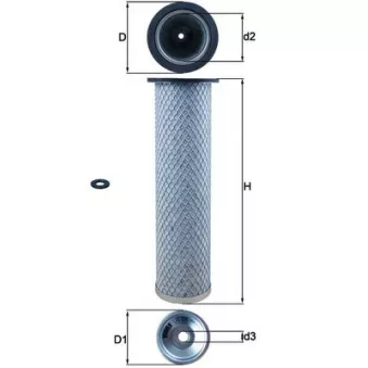 Filtre à air secondaire KNECHT LXS 214