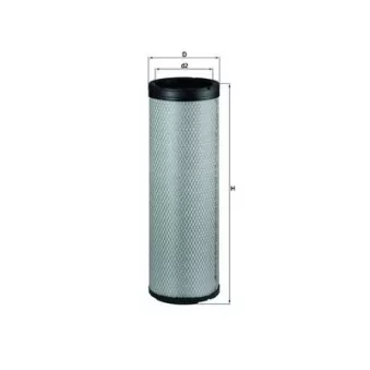 Filtre à air secondaire KNECHT LXS 223