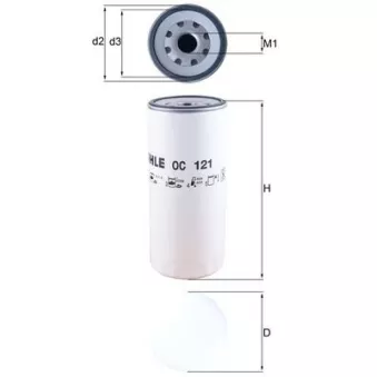 Filtre à huile KNECHT