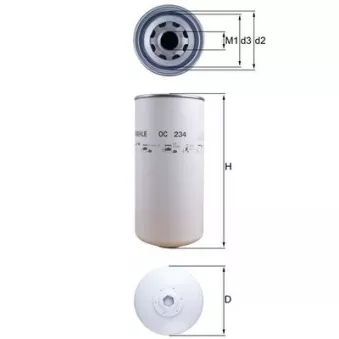 Filtre à huile KNECHT