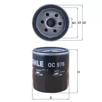 Filtre à huile KNECHT