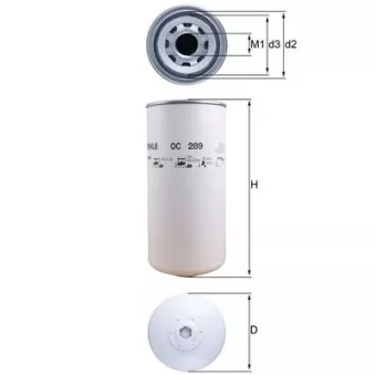 Filtre à huile KNECHT