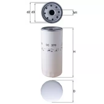 Filtre à huile KNECHT