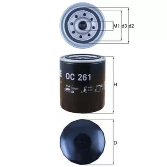 Filtre à huile KNECHT