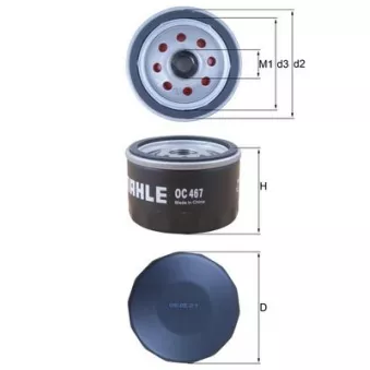 Filtre à huile KNECHT