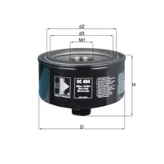 Filtre à huile KNECHT OC 404