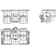 Pulseur d'air habitacle MAHLE AB 276 000P - Visuel 1