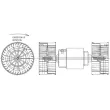 Pulseur d'air habitacle MAHLE AB 152 000P - Visuel 2
