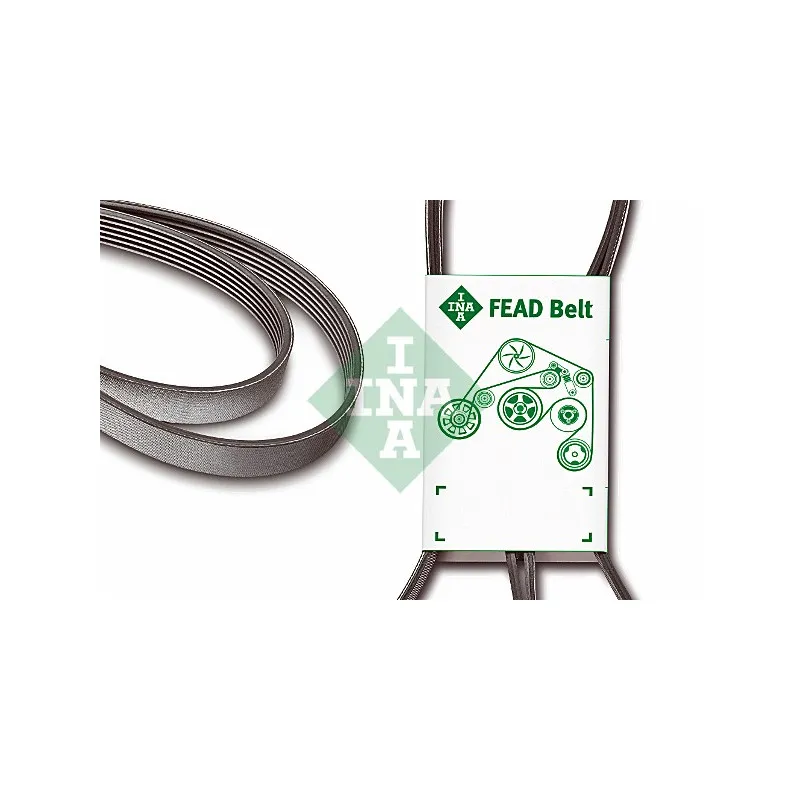 Courroie trapézoïdale à nervures INA FB 6PK2120