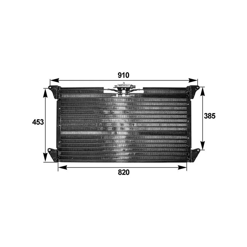 Condenseur, climatisation MAHLE AC 289 000S