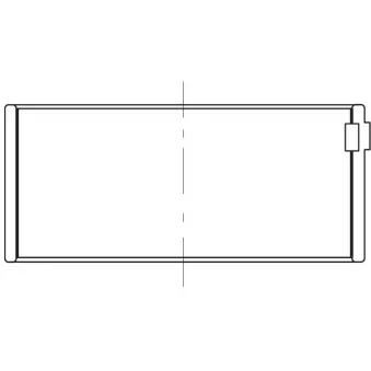Coussinet de bielle MAHLE 213 PL 21650 025