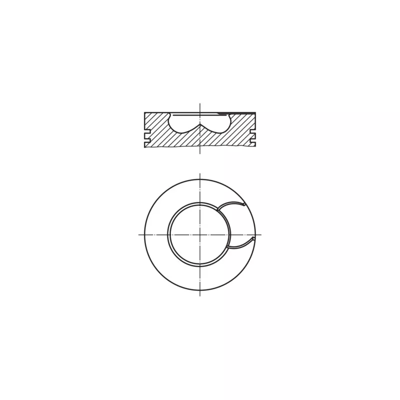 Piston MAHLE 213 70 00