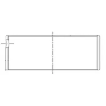 Coussinet de bielle MAHLE 151 PL 10195 000