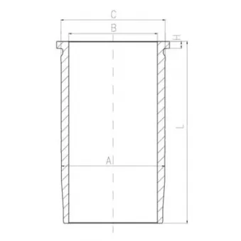 Chemise de cylindre MAHLE