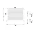 Condenseur, climatisation MAHLE AC 673 000S - Visuel 2