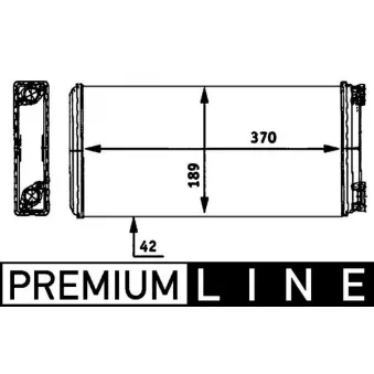 Système de chauffage MAHLE AH 118 000P