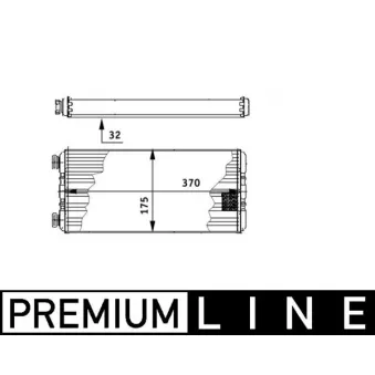 Système de chauffage MAHLE AH 131 000P