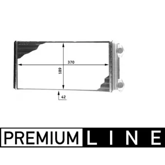 Système de chauffage MAHLE AH 127 000P