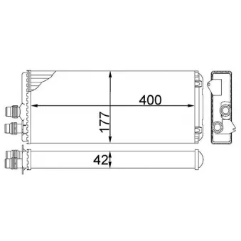 Système de chauffage MAHLE AH 219 000S