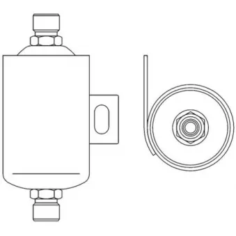 Filtre déshydratant, climatisation MAHLE AD 49 000S