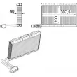 Evaporateur climatisation MAHLE AE 109 000P - Visuel 2