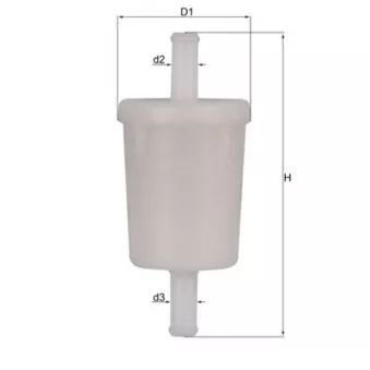 Filtre à carburant MAHLE KL 260 OF