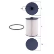 Filtre à carburant MAHLE KX 481D - Visuel 1