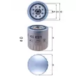 Filtre à carburant MAHLE KC 63/1D - Visuel 1