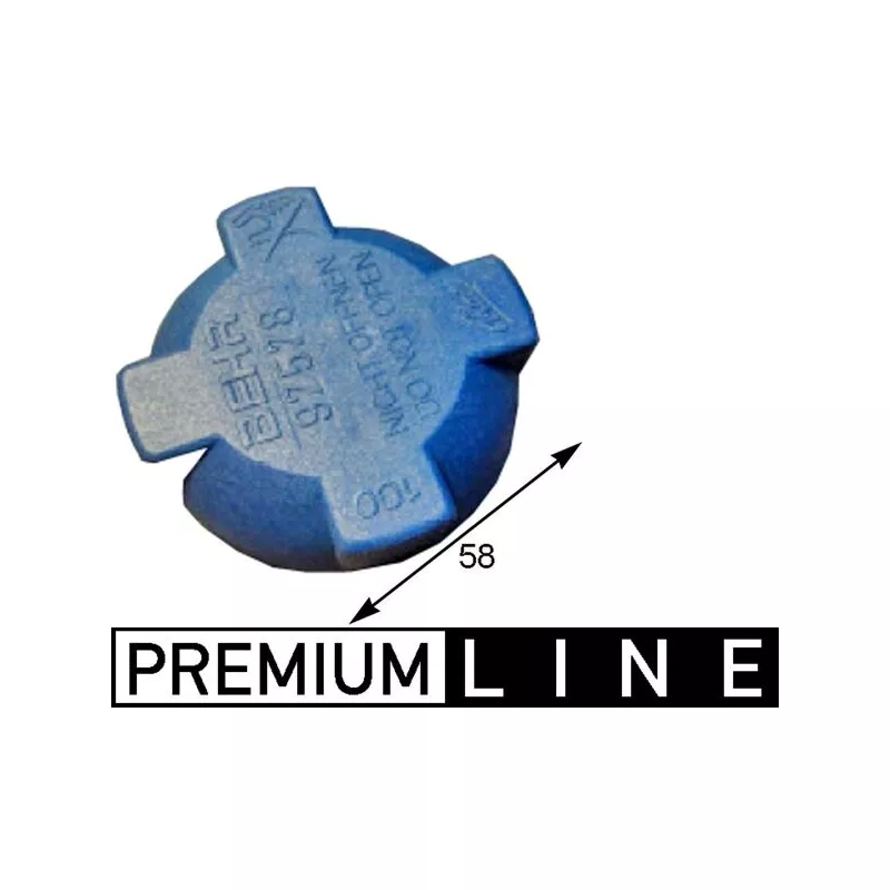 Bouchon, réservoir de liquide de refroidissement MAHLE CRB 84 000P