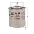 Filtre à carburant MAHLE KC 14 - Visuel 1