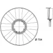 Roue du souffleur, refroidissementdu moteur MAHLE CFW 31 000P - Visuel 3