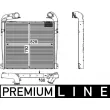 Intercooler, échangeur MAHLE CI 143 000P - Visuel 1