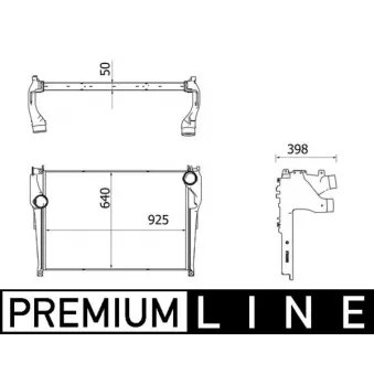 Intercooler, échangeur MAHLE