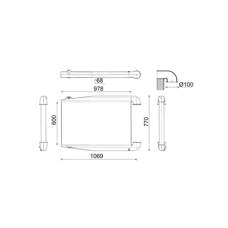 Intercooler, échangeur MAHLE CI 396 000P