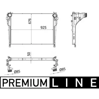 Intercooler, échangeur MAHLE