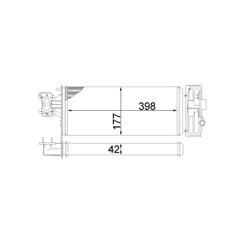 Système de chauffage MAHLE AH 62 000S