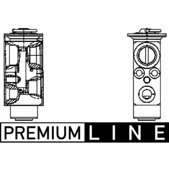 Détendeur, climatisation MAHLE AVE 131 000P