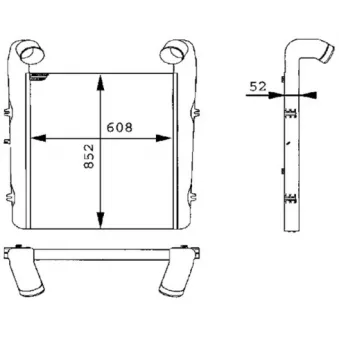 Intercooler, échangeur MAHLE