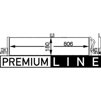 Radiateur basse température, intercooler MAHLE CIR 20 000P