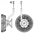 Embrayage, ventilateur de radiateur MAHLE CFC 217 000P - Visuel 2