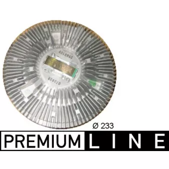 Embrayage, ventilateur de radiateur MAHLE CFC 23 000P