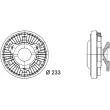 Embrayage, ventilateur de radiateur MAHLE CFC 12 000P - Visuel 3