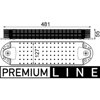 Radiateur d'huile MAHLE CLC 213 000P