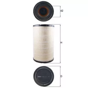 Filtre à air KNECHT LX 1243