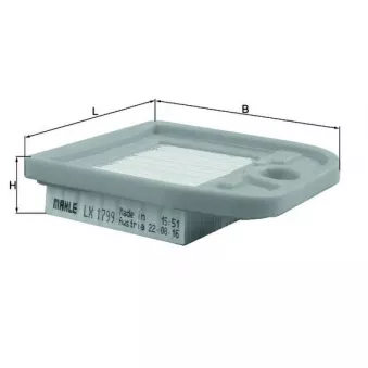 Filtre à air KNECHT LX 1799