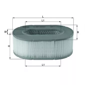 Filtre à air KNECHT LX 2535