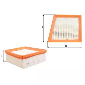 Filtre à air KNECHT LX 2633