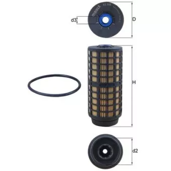 Filtre à carburant KNECHT KX 399D