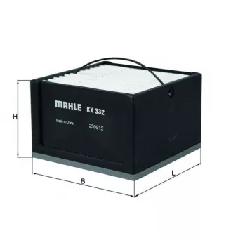 Filtre à carburant KNECHT KX 332